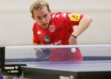 Präsentierte sich im Hinrundenspiel gegen die TG Wallertheim in glänzender Form: Dennis Müller.