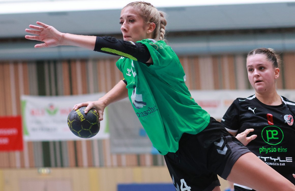 Jona Reese sicherte den Heimsieg des TV Bodenheim gegen den SV 64 Zweibrücken mit ihren neun Toren zu einem guten Teil höchstpersönlich.