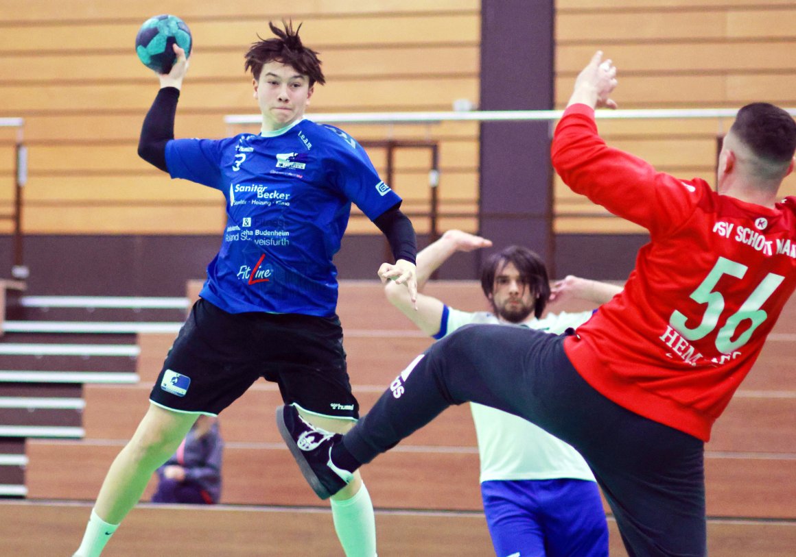 Einer der Nachwuchsleute der Sportfreunde, die in dieser Runde in der Rheinhessenliga den Zugang zum Aktivenhandball finden sollen, ist Linksaußen Felix Krining.