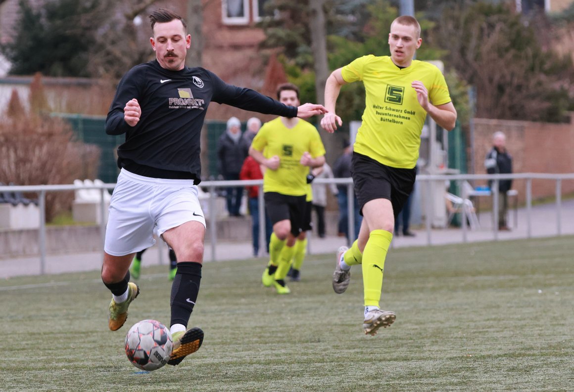 Marco Bergmann gehört zu den Spielern, die bei Marco Jantz mit einem Stammplatz rechnen dürfen, wenn sie konstant trainieren.