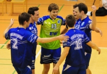 Der Ausfall von Matthias Kohl (Mitte) trifft die TGM-Volleyballer hart. Der Libero  muss im Spitzenspiel gegen den USC Konstanz aufgrund von Schulterbeschwerden passen.
