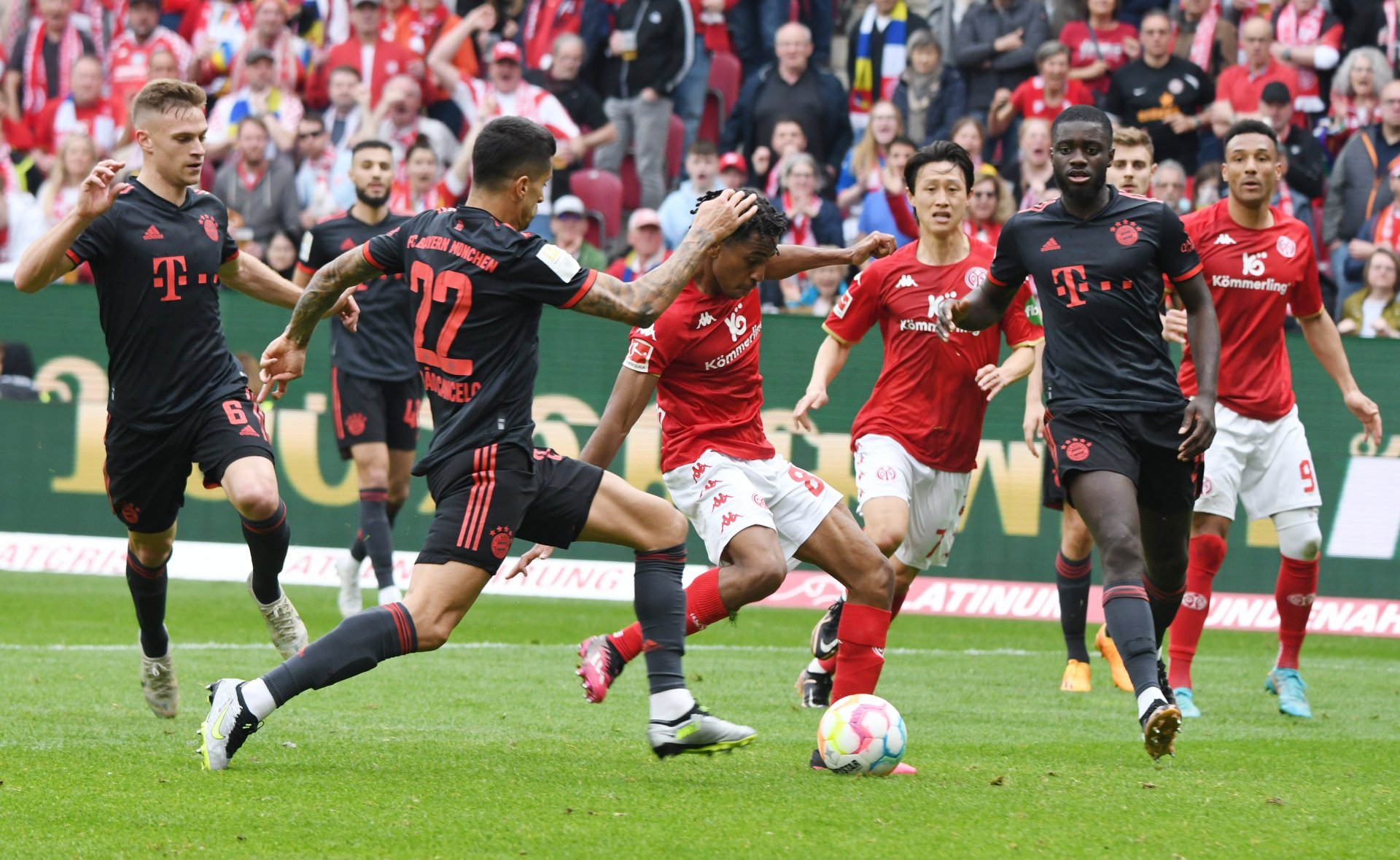 14 Minuten dauerte es, dann hatte Leandro Barreiro, der Mann des Tages, das 2:1 erzielt…