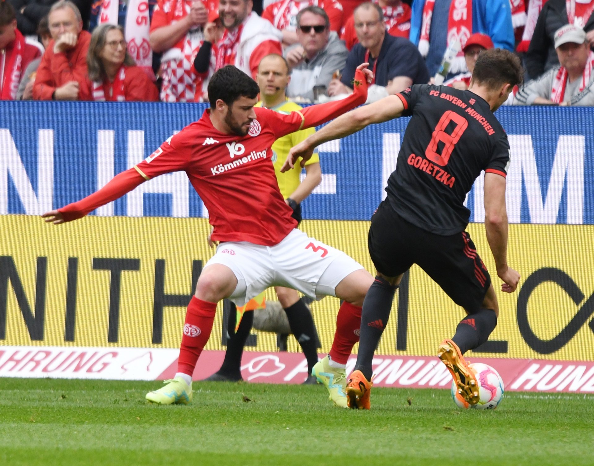 ...und der eingewechselte, starke Aarón das 3:1 nachgelegt.