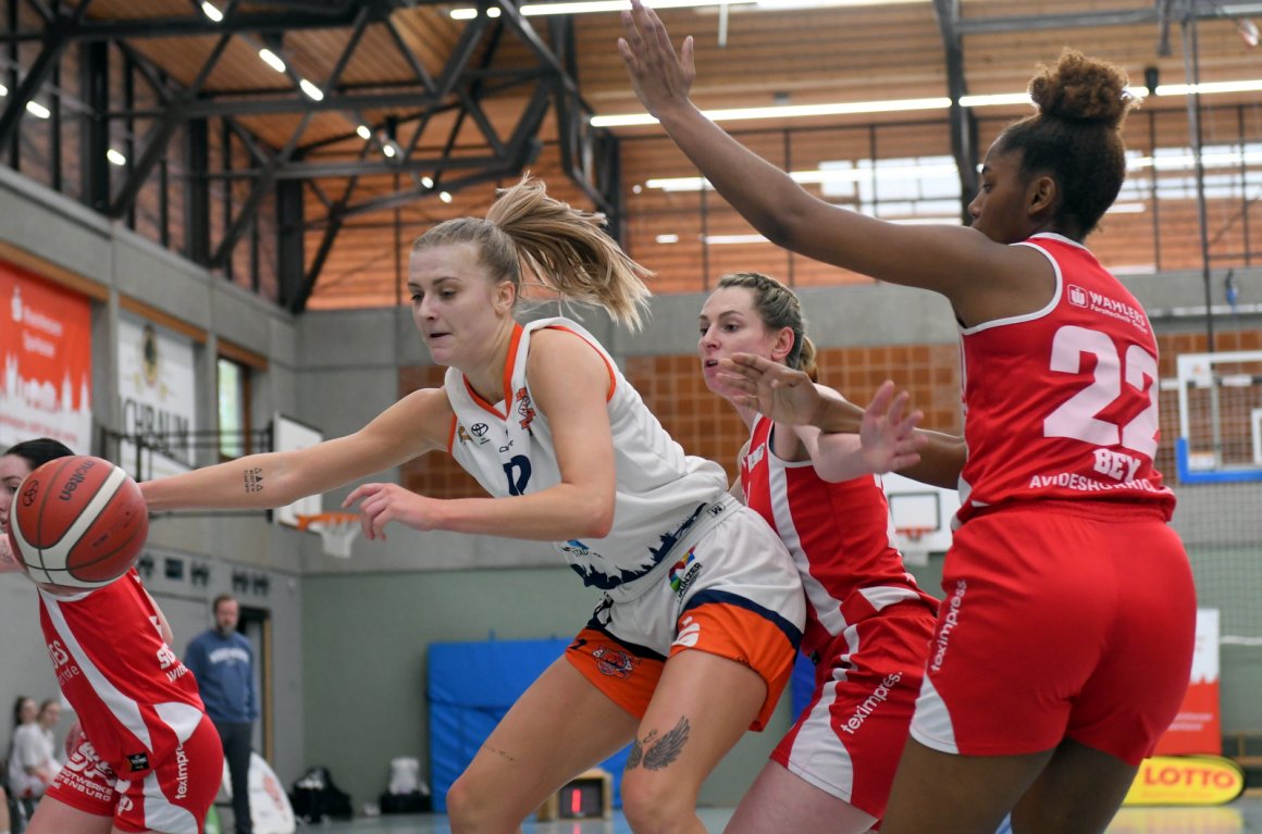 Im Play-off-Heimspiel gegen die BG 89 Hurricanes stellte Eden Nibbelink letztmals im ASC-Trikot ihre Klasse unter Beweis.