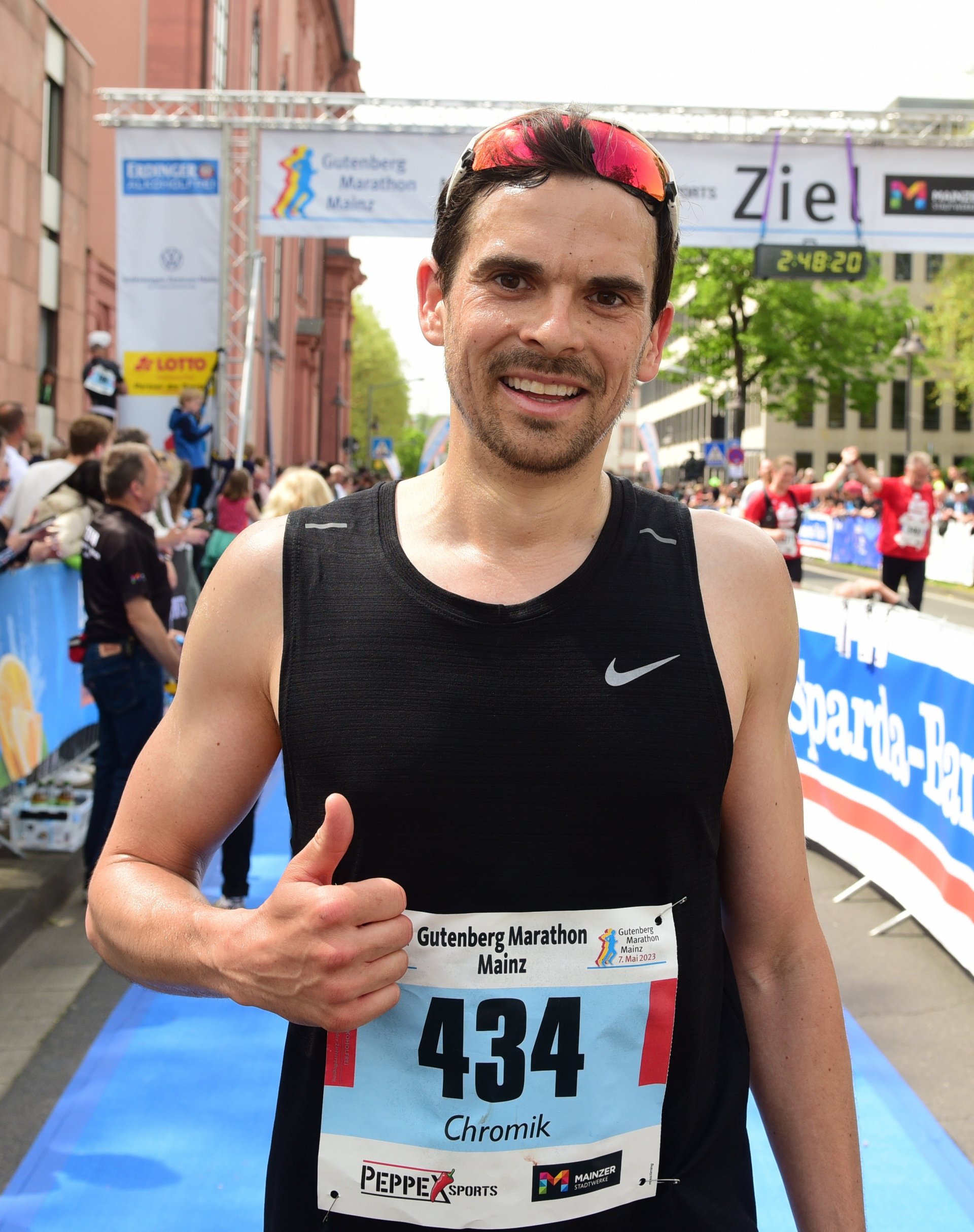 Schnellster Mainzer Marathoni, bereits zum vierten Mal: Michael Chromik.