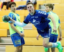 Immer bereit, den Abschluss zu suchen, allerdings mit ausbaufähiger Trefferquote:  SG Bretzenheims Rückraumschütze René Schunath wird mit seinem Team die Rote Laterne wohl nicht mehr los.