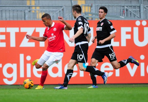 Erstmals von Beginn an dabei: Marcel Costly machte hinten rechts ein gutes Spiel.