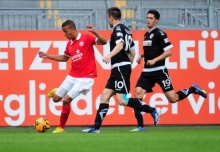 Erstmals von Beginn an dabei: Marcel Costly machte hinten rechts ein gutes Spiel.