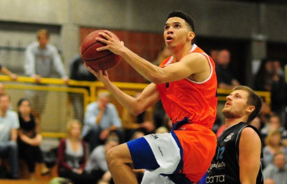 Knüpfte an die Leistung der vorigen Saison an: Jerome Gahr überzeugte in Karlsruhe.
