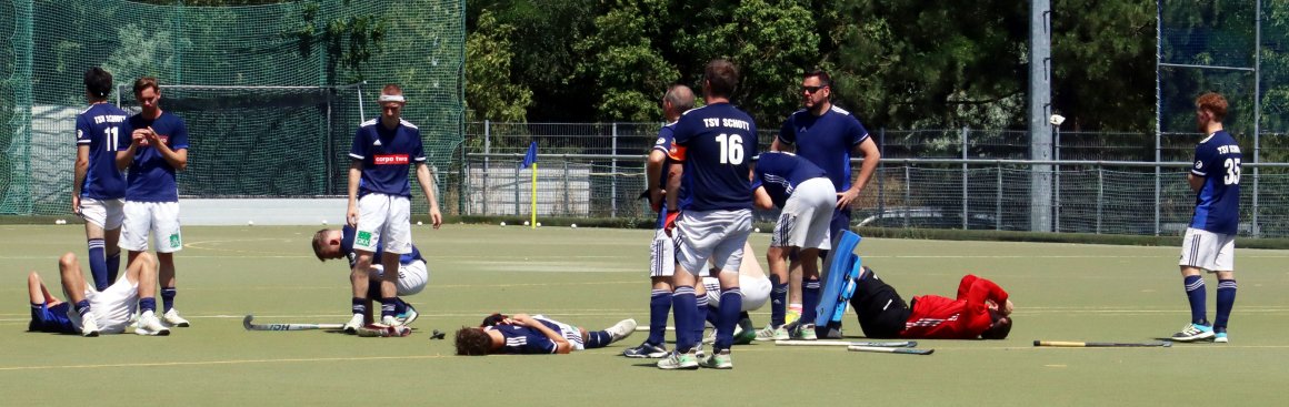 Der Abschluss der vorigen Saison war ein Ende mit Schrecken. Jetzt wollen die Hockeyspieler des TSV Schott den Abstieg in die Zweite Regionalliga direkt wieder korrigieren.