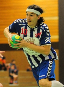 Für Lukas Scheer war in Dansenberg frühzeitig Schluss, als in seinem operierten Sprunggelenk Schmerzen auftraten.