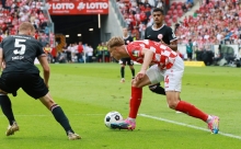 Seit dem Spiel gegen Eintracht Frankfurt litt Nelson Weiper unter Knieproblemen.