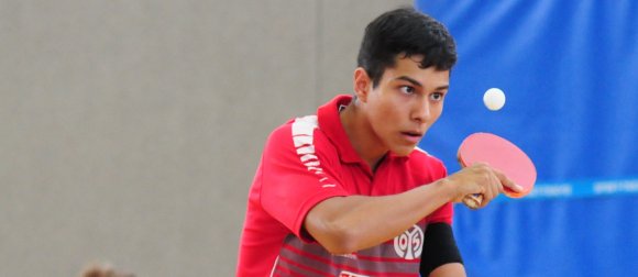 Juan Carlos Luperdi durfte sich gegen die TSG Heilbronn über seinen ersten Saisonsieg im Einzel freuen.