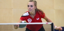 Layla Eckmann gewann ihr erstes Einzel und das Doppel an der Seite von Johanna Pfefferkorn.