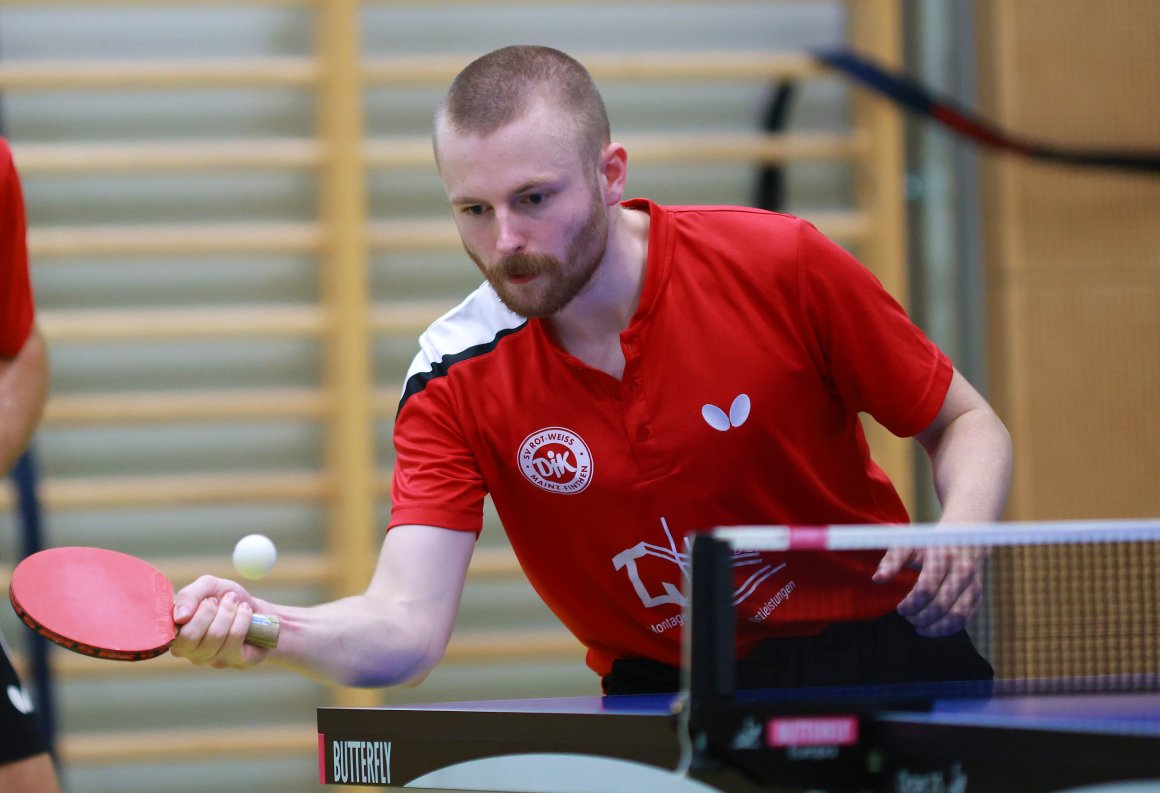 Lorenz Wacker brachte es in Heusweiler fertig, den starken Jürgen Braun zu schlagen.