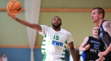 Markez Middlebrooks war mit 21 Punkten zweitbester Nieder-Olmer Scorer in Trier.