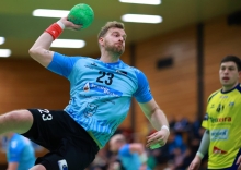 Saisonrekord für Eike Rigterink: Der Kreisläufer sicherte mit seinen neun Treffern den Sieg der Sportfreunde in Dansenberg entscheidend.