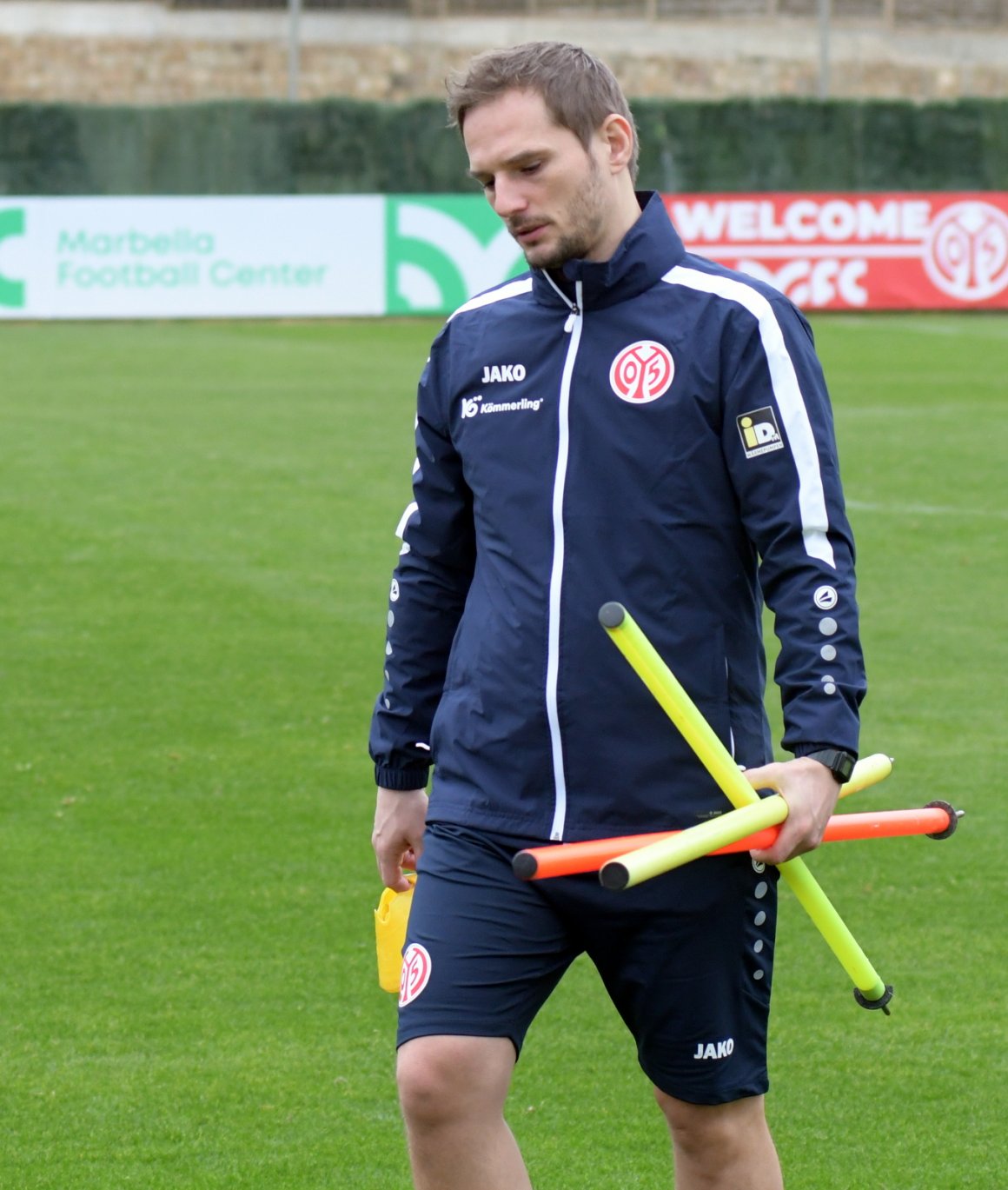 Nach sieben Jahren ist Sören Hartung wieder Kotrainer der 05-Profis...