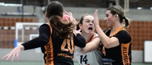 Bei ihren bisherigen Einsätzen für den ASC, wie hier gegen die Rhein-Main Baskets, hatte sich Verena Soltau unter Wert verkauft. Beim Sieg in Bad Homburg avancierte die Jugendnationalspielerin zu einer der Matchwinnerinnen.
