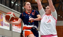 Ihr Hinrundenspiel gegen die Dillingen Diamonds gewannen Alina Kraus und der ASC mit 15 Punkten Differenz. Am Samstag wollen sie zeigen, dass sie auch bei den Saarländerinnen gewinnen können.