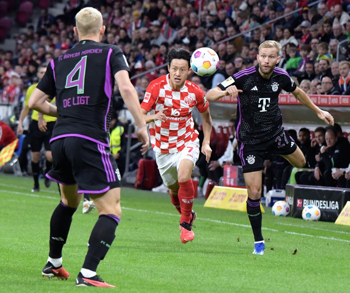 In der Hinrunde unterlagen Jae-sung Lee und die 05er dem FC Bayern mit 1:3. Am Samstag wollen sie punkten.