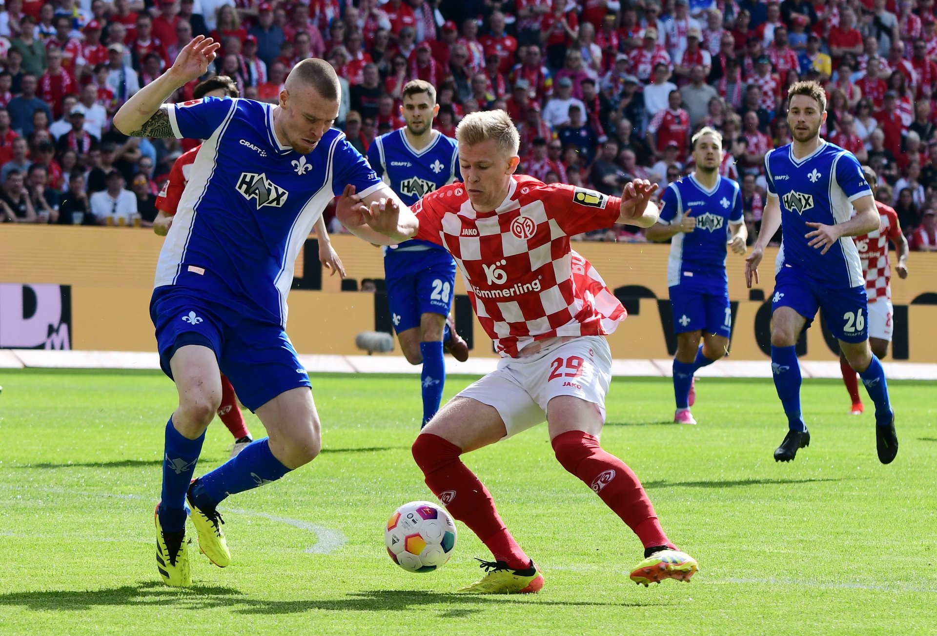 Das 2:0 vorbereitet hatte Jonathan Burkardt…