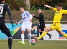 Sorgen machte nach dem Sieg beim SV Morlautern der Knöchel von Yannik Ischdonat, der in der ersten Halbzeit angeschlagen vom Feld musste.