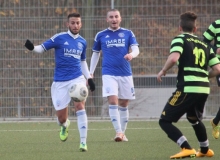 Traf doppelt: Der Ex-Budenheimer Gökhan Demirci (l.) hatte maßgeblichen Anteil am Sieg des SKC Barbaros.