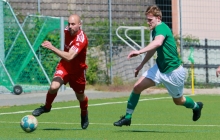 Ivo Schedereit (l.) sorgte in der 75. Minute mit dem 0:2 für die Vorentscheidung.