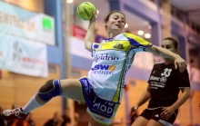 Mit drei Treffern war Stefanie Konrad zusammen mit Youngster Kim Quetsch bereits die erfolgreichste Schützin der SG Bretzenheim II beim Punktgewinn in Marpingen.