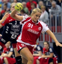 Als der FSV Mainz 05 und der TSV Haunstetten sich letztmals zu einem Punktspiel trafen, gehörte Selina Adeberg noch nicht zum 05-Team. Im Heimspiel gegen den anderen Aufsteiger TV Beyeröhde (Foto) war sie zweimal erfolgreich.