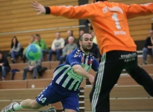 Frei wie ein Vogel stand Arne Kokot gegen die VTZ Saarpfalz häufig auf der Linksaußenposition. Da stockte er sein Torkonto eben mächtig auf.