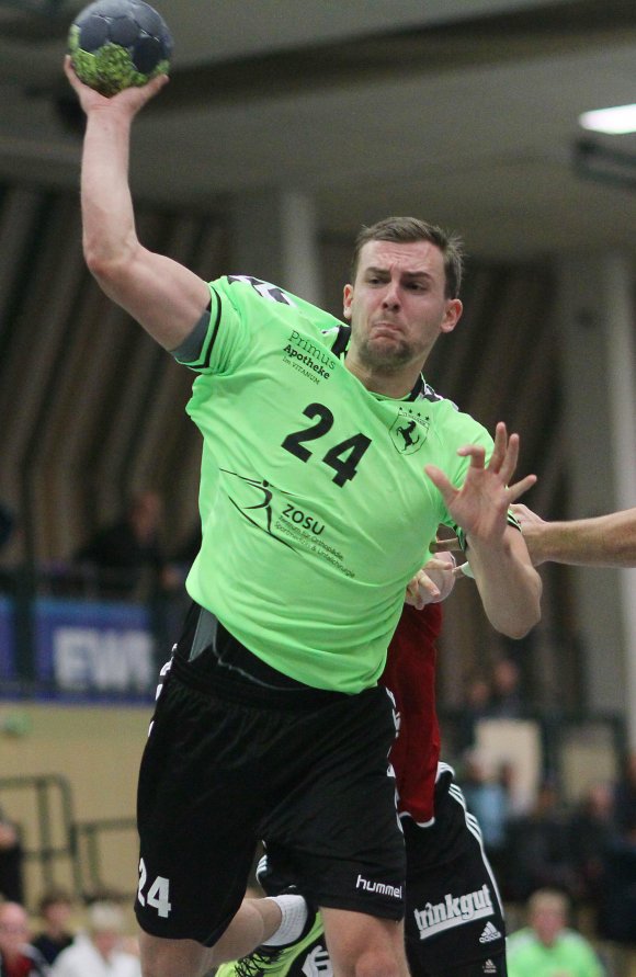 Auch gegen den TV Offenbach hat der TV Bodenheim (im Bild: Paul KIjowsky) das Klassenziel erster Saisonsieg klar verfehlt.