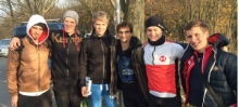 Die jungen Wilden setzen erste Ausrufezeichen (von links): Jannis Seidenfaden, Elias Dreismickenbecker, Jason Osborne, Christoph Thiem, Philipp Grebner und Moritz Moos.