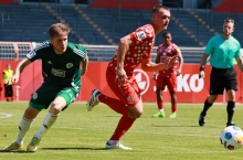 Beim 0:0 am Bruchweg gegen den FC Homburg hatten Philipp Schulz und seine Defensivkollegen alles im Griff. Nun hat der Jungaktive seinen Vertrag mit dem Verein vorzeitig um zwei Jahre verlängert.