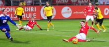 Knapp verpasst: Marc Wachs hatte in der ersten Halbzeit den Mainzer Führungstreffer (fast) auf dem Fuß.