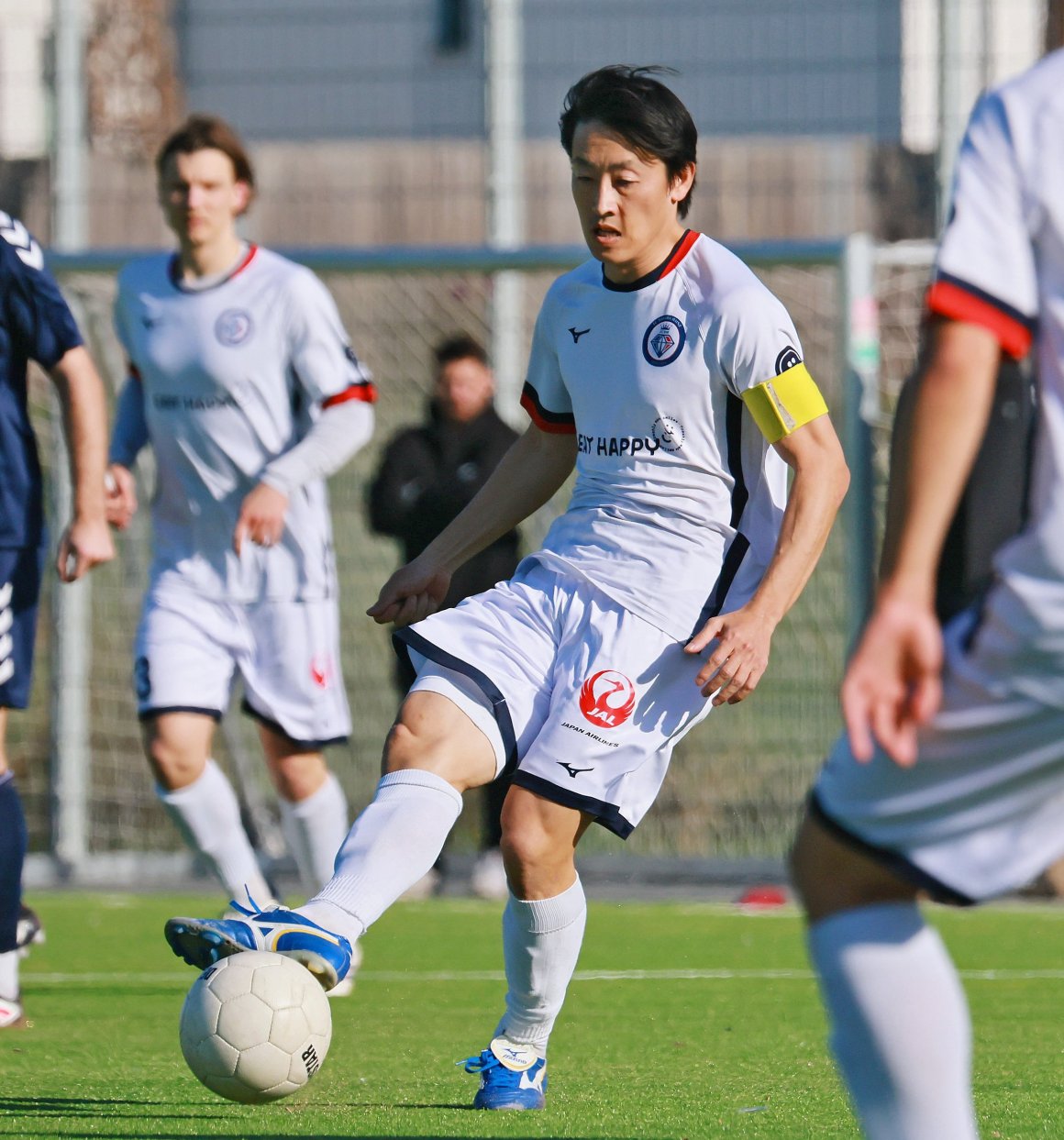 Für Yuya Okuda enden mit der Saison seine Jahre in Deutschland. Die Mannschaft soll dem Basara-Kapitän zum Abschied gute letzte Spiele schenken.