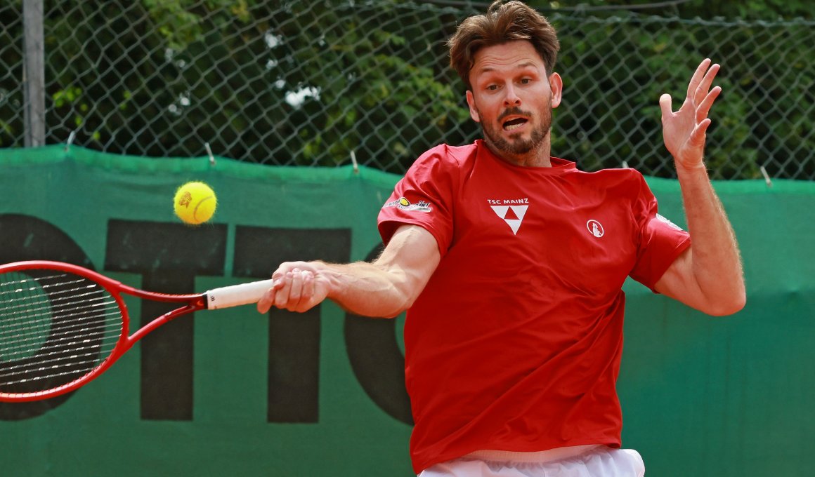 Vorige Saison hatte Markus Scherer den Karlsruher Sebastian Geigle geschlagen...