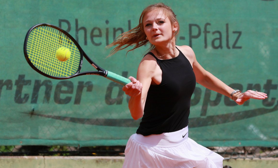 Mit schlauem Spiel zum Zweisatzsieg: Anna Herding.