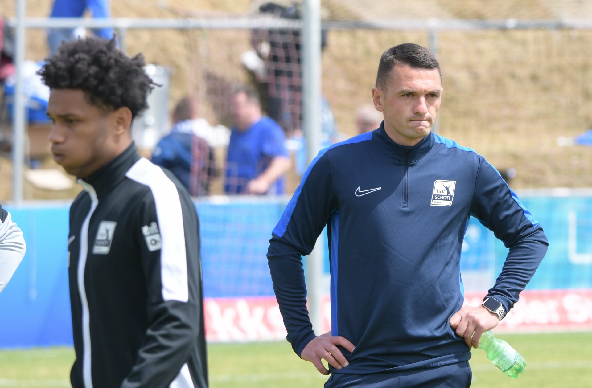 Trainer Samuel Horozovic war nicht minder frustriert...