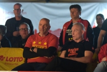 ASV-Vorsitzender Baris Baglan (r.) weiß, wie herausfordernd die nächste Bundesligasaison wird.