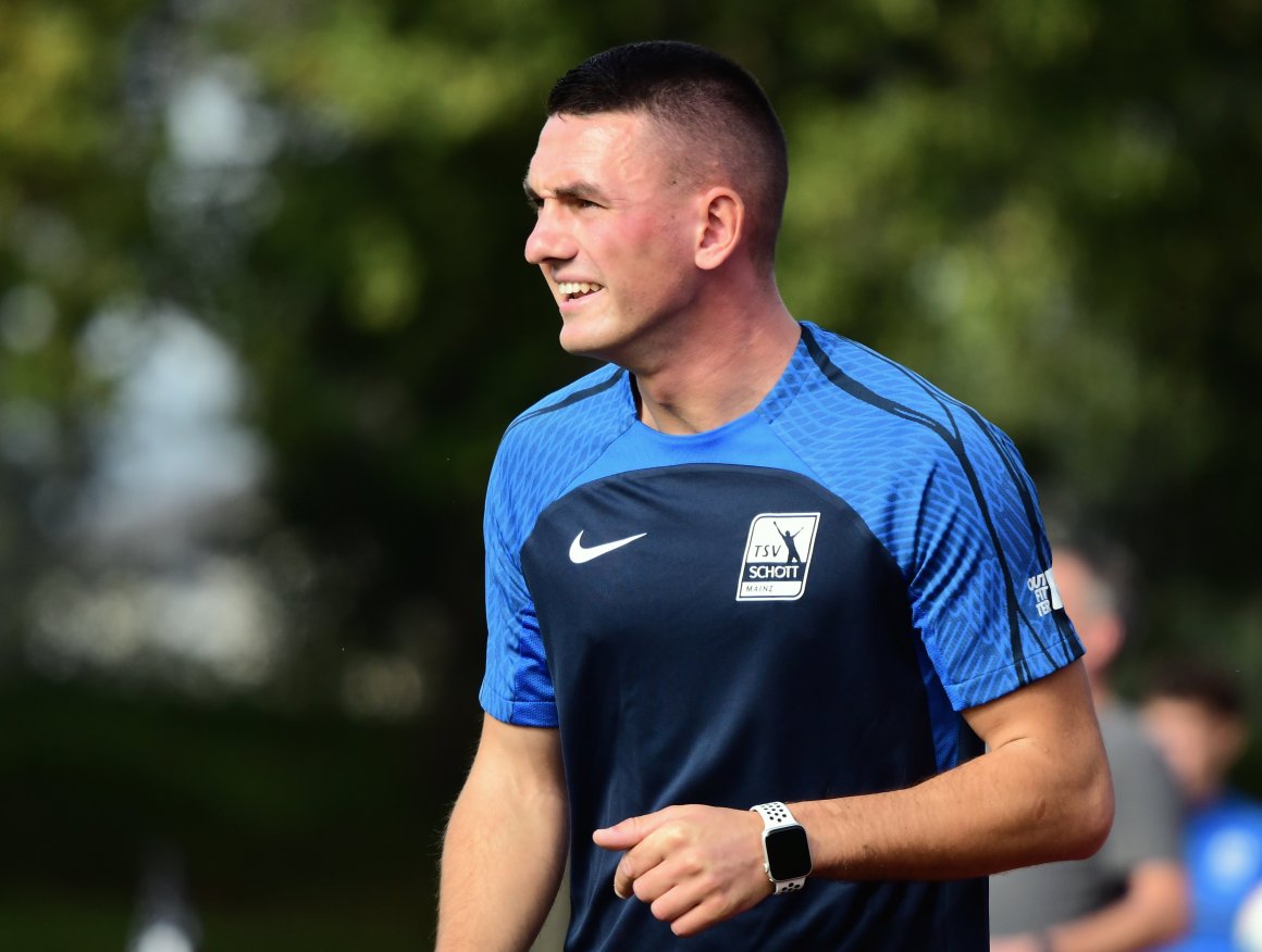 Hat den TSV Schott zur Rekordmarke geführt: Trainer Samuel Horozovic.