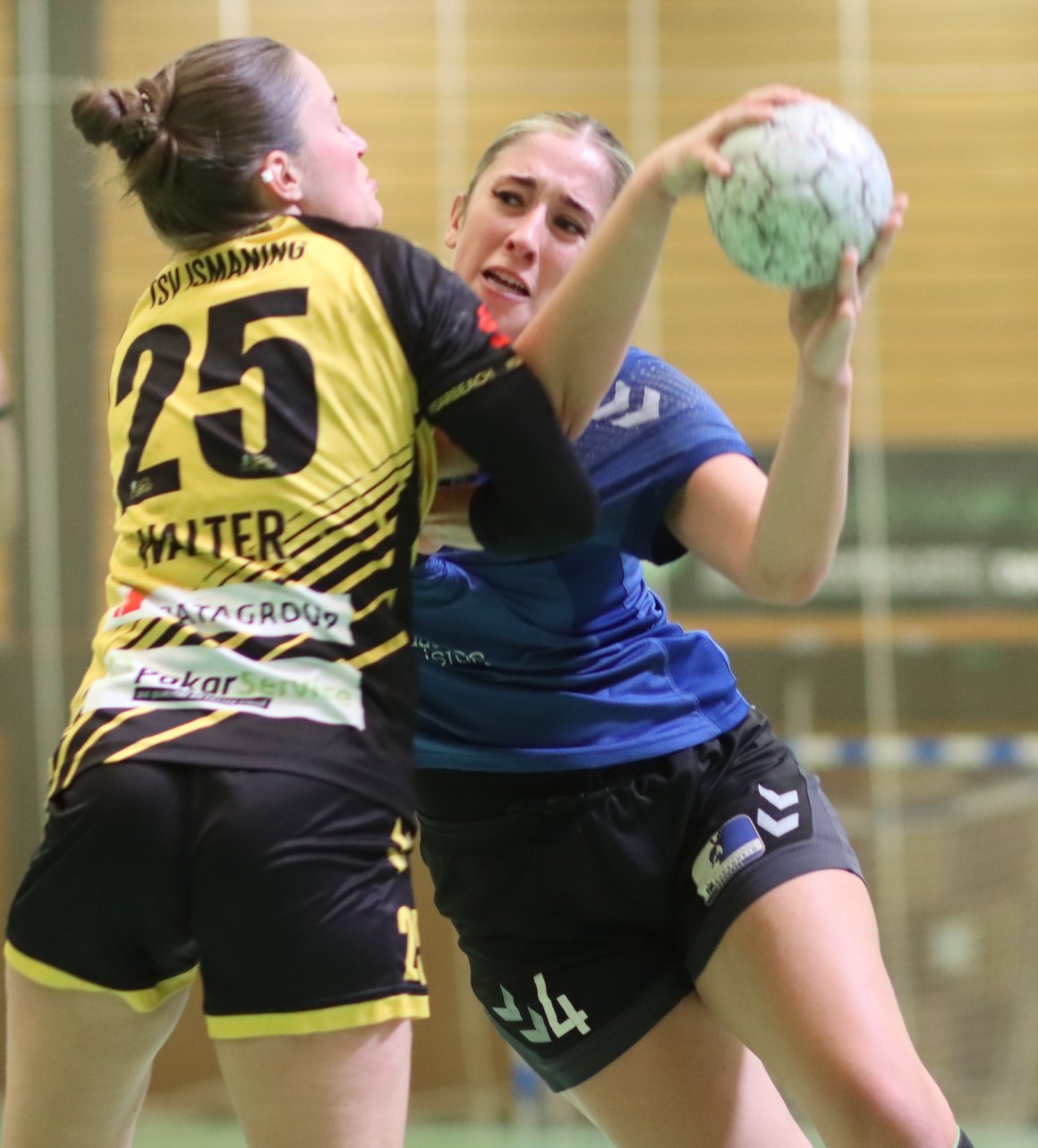 Mit fünf Treffern verabschiedete Jona Reese sich in Ismaning von den Sportfreunden und wird im Gegensatz zu den Teamkolleginnen in der kommenden Saison dank des Wechsels zur TSG 1846 Bretzenheim dennoch eine Klasse höher antreten.