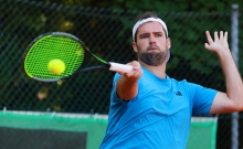 Jan-Erik Noll rettete vor allem sein Aufschlag im Match...