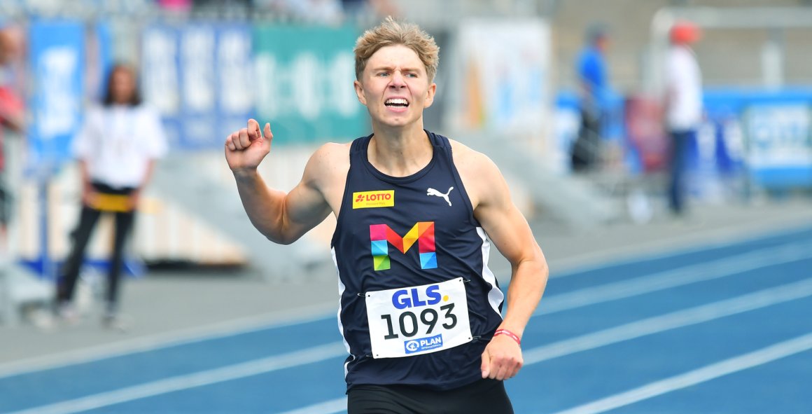 Tobias Wewiorkas Hoffnung, als Vorlaufdritter über die Zeit ins 400-Meter-Finale zu kommen, erfüllte sich nicht.