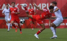 Lovis Bierschenk hatte im abschließenden Test der U23 in der zweiten Halbzeit einige gute Offensivszenen.