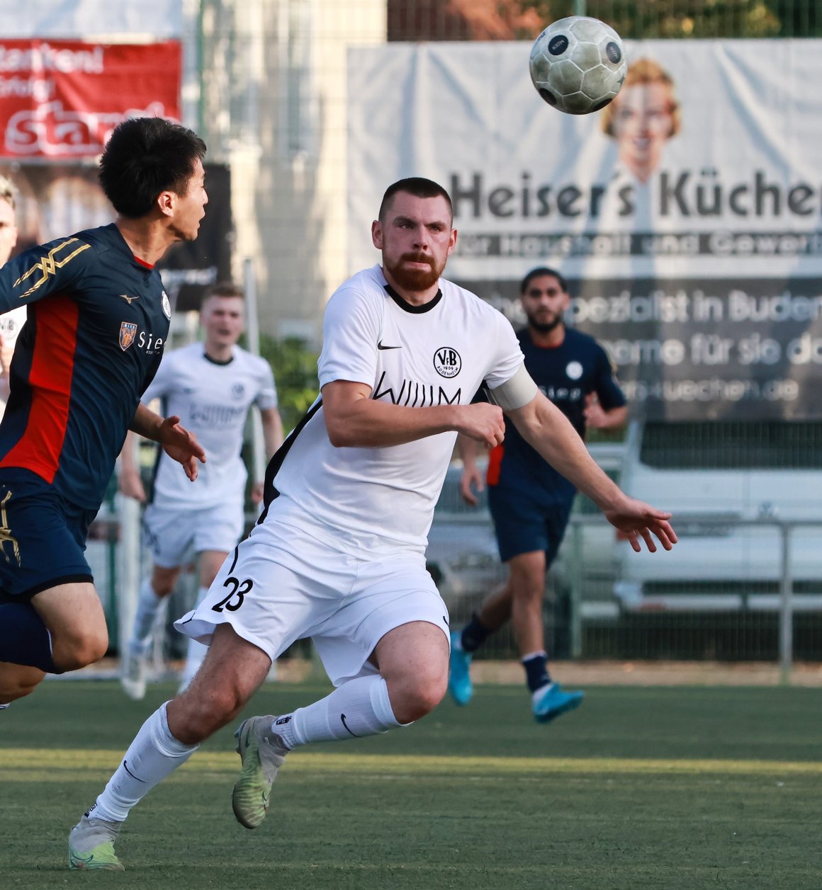 Mit dem ersten Jahr in der Verbandsliga durfte VfB-Kapitän Calvin Faßnacht zufrieden sein, gegen den FC Basara, erster Gegner in der neuen Saison, gelang allerdings kein Punktgewinn.