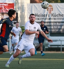 Mit dem ersten Jahr in der Verbandsliga durfte VfB-Kapitän Calvin Faßnacht zufrieden sein, gegen den FC Basara, erster Gegner in der neuen Saison, gelang allerdings kein Punktgewinn.