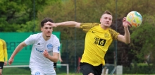 Leon Lurkin (r.) erzielte zwei Minuten nach der Pause das 2:1.
