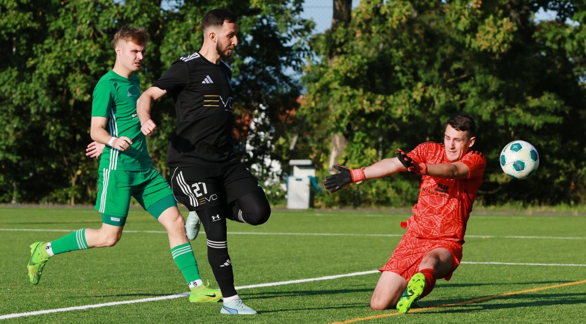 Ali Sengül eröffnete den Torreigen des SKC Barbaros in der Drittrunden-Pokalpartie bereits in der 4. Minute.
